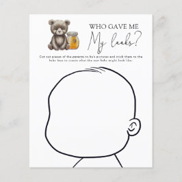 Vem gav mig mitt utseende, babyduschspel