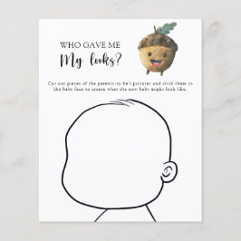 Vem gav mig mitt utseende, babyduschspel