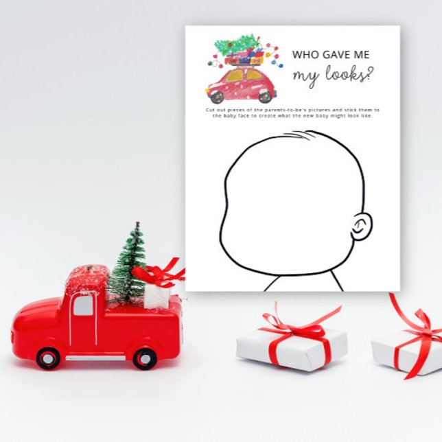 Vem gav mig mitt utseende, babyduschspel (Skapare uppladdad)