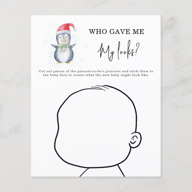 Vem gav mig mitt utseende? - Cute Penguin (Framsida)