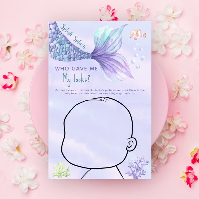 Vem gav mig mitt utseende? Havsbabyduschspel (Skapare uppladdad)