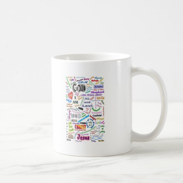 Vem han är… namn av guden kaffemugg (Höger)