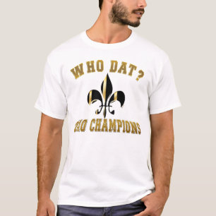 Vem har gjort det?2010 champions/fleur de Lis Tee