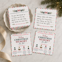 Vem Har Julminnet? Familjens Julaktivitet