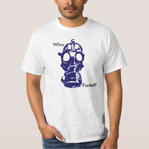 Vem har uppfört gasmask t-shirt