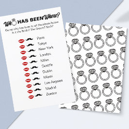 Vem har varit där? Möhippa Travel Game