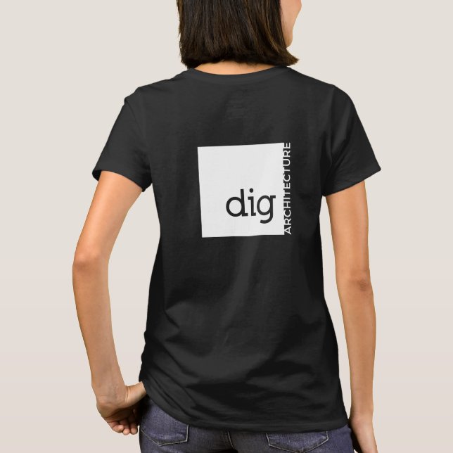 Vem inte gräver ARKITEKTUR T-shirt (Baksida)