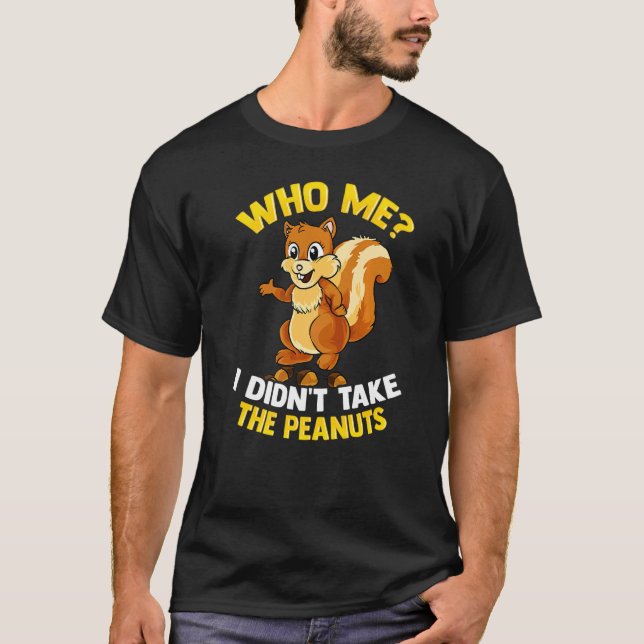 Vem jag inte tog med mig bonuts Sarcastic Nutcrack T Shirt (Framsida)