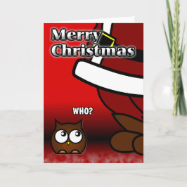 Vem? Julkort Helgkort