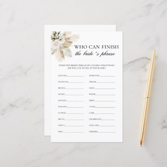 Vem kan Avsluta Möhippans spel för fraser (Fram/Back In Situ)