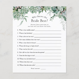 Vem Känner Bruden Bäst Bröllopsspel