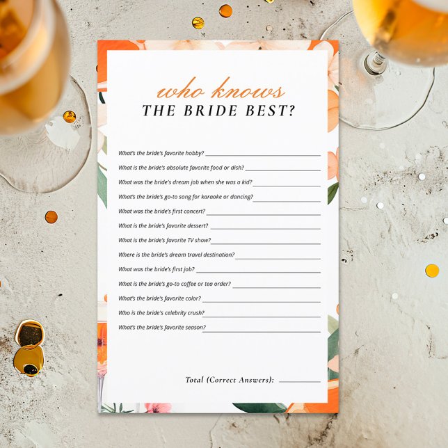 Vem känner till Bride Best Aperol Spritz-Möhippan (Skapare uppladdad)