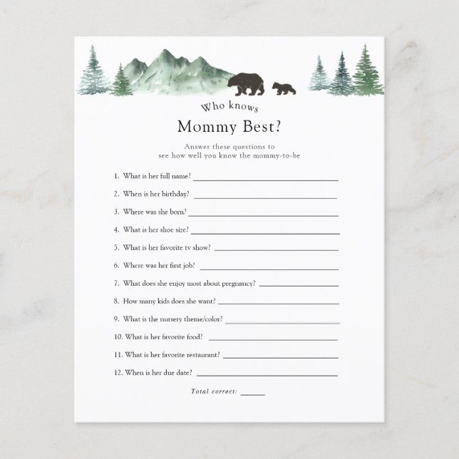 Vem känner till Mamma bäst (Framsida)