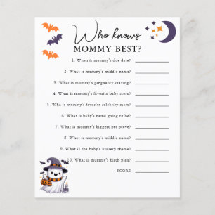 Vem känner till Mamma Best Halloween Baby Shower-s