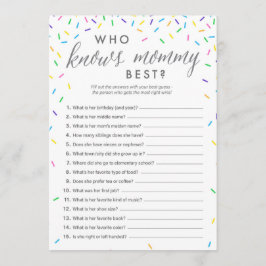 Vem känner till Mammans bästa spelkort - Sprinkles Program