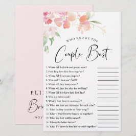 Vem känner till matchen för bästa Blommigt för par