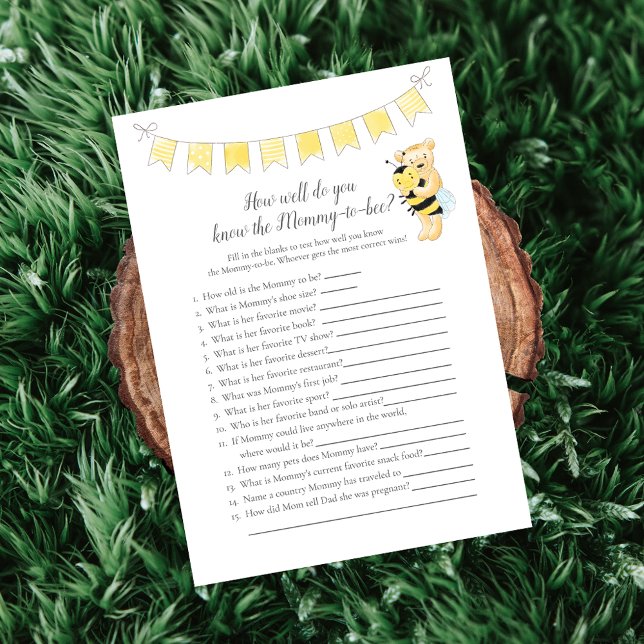 Vem känner till Nallen Mamma to be Game Program (Skapare uppladdad)