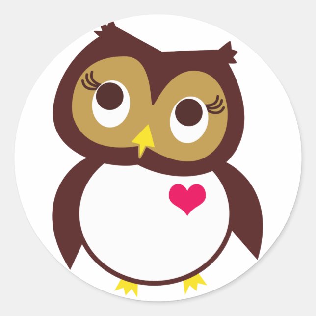 Vem Kärlek du Runt Klistermärke (Framsida)