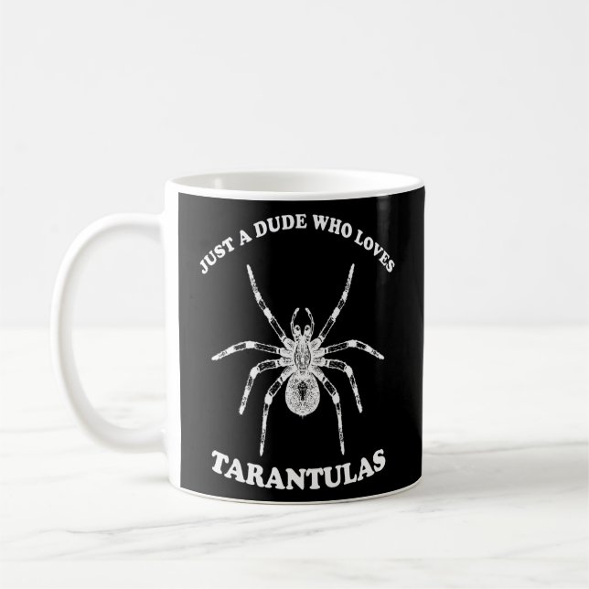 Vem Kärlek Tarantulas Manar Kids Tarantula? Kaffemugg (Vänster)
