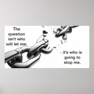 Vem kommer att stoppa mig? poster
