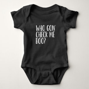 Vem kontrollerar Gon mig bu? BabyBodysuit T Shirt
