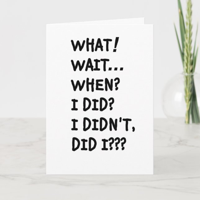 VEM MIG, GLÖMKort Kort (Framsida)