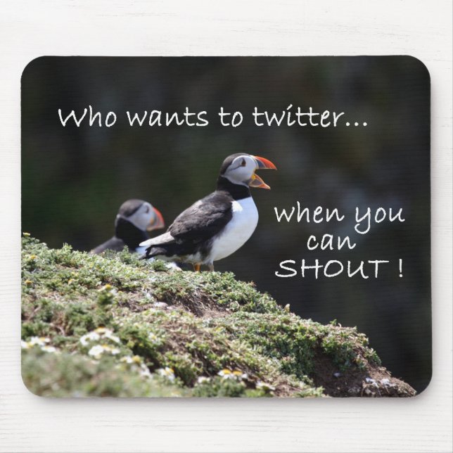 Vem önskar till twittermousemat musmatta (Framsidan)
