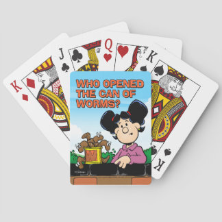 Vem öppnade Mask burk? Spel Kort