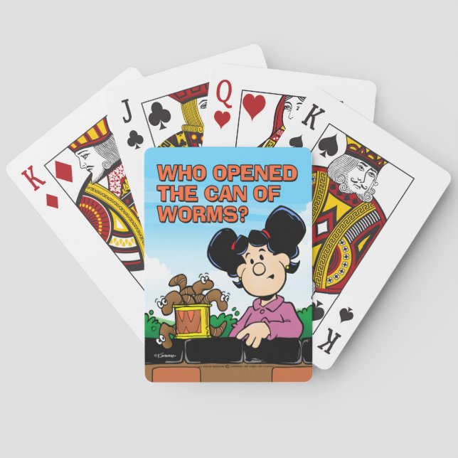 Vem öppnade Mask burk? Spel Kort (Baksidan)