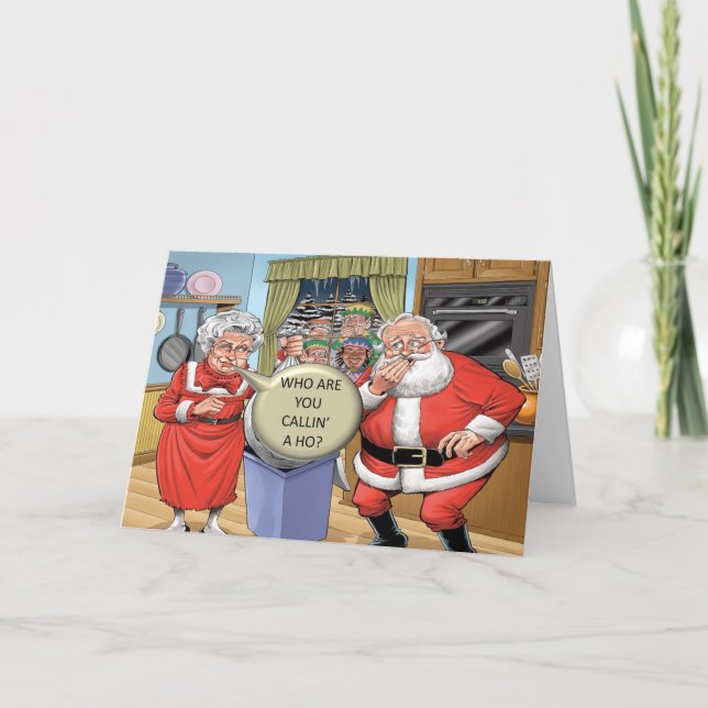 Vem ringer du? helgkort (Framsida)