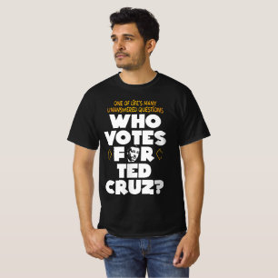 Vem röstar på Ted? T Shirt