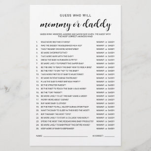 Vem sa att Roligten budgeterade ett vänligt babysp Flygblad