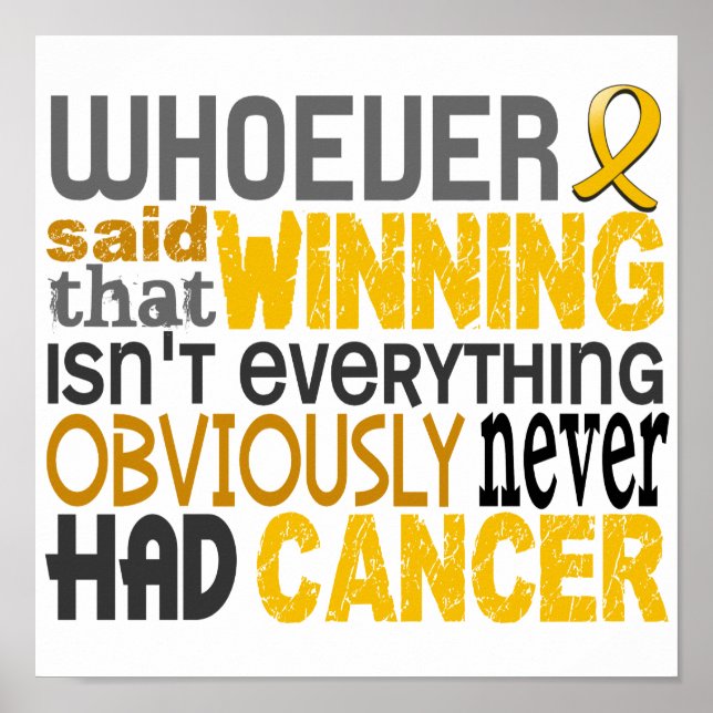 Vem sa barncancer? poster (Framsidan)