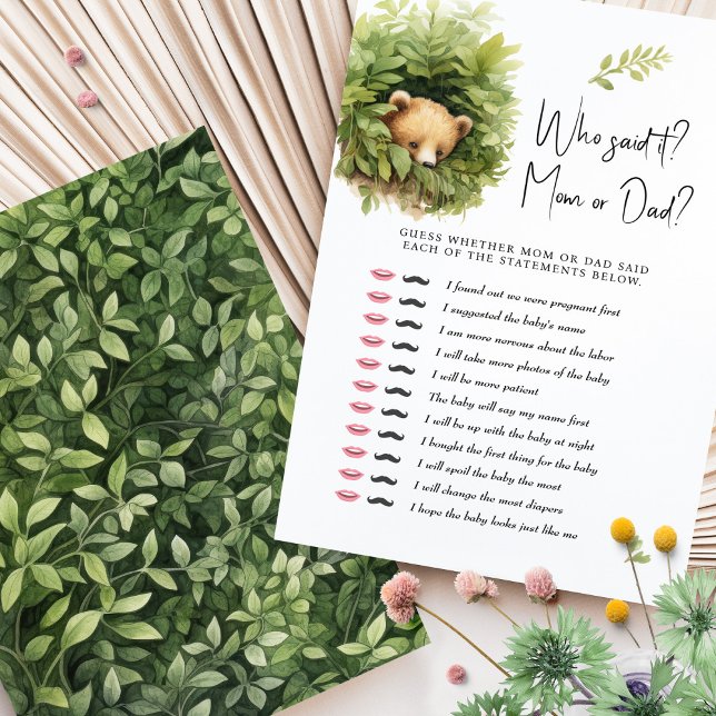 Vem sa det? Mamma eller Pappa? (Skapare uppladdad)