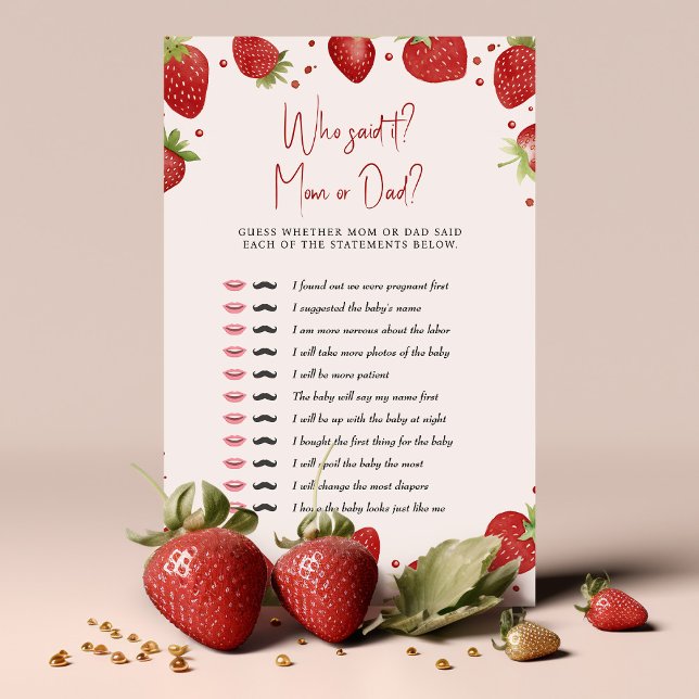 Vem sa det? Mamma eller Pappa? (Skapare uppladdad)