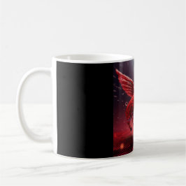 Vem säger att grisar inte kan flyga! kaffemugg