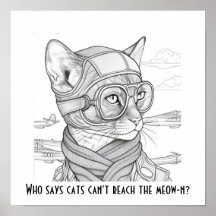 Vem säger att katter inte kan nå mullen? Abyssinia