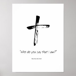 Vem säger du att jag är? poster