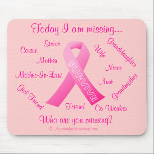Vem saknar du Rosa Ribbon? Musmatta