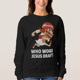 Vem skulle Jesus göra fantasy Football? T Shirt