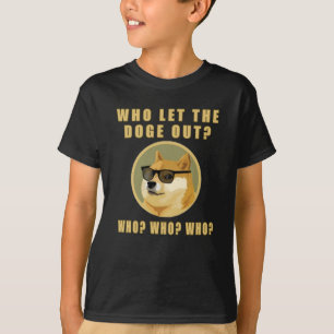 Vem släppte ut vem Dogecoin-hund meme? T Shirt