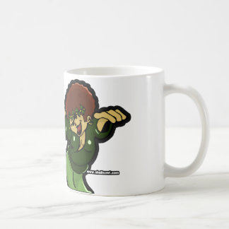 Vem 'som är borta kontrollera mig, kaffemugg