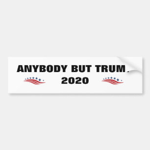 VEM SOM HELST MEN TRUMFbildekal 2020 Bildekal