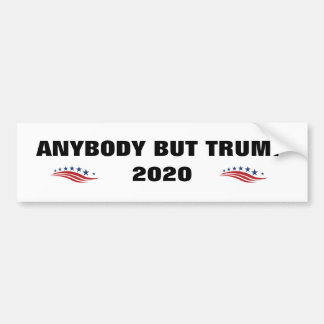 VEM SOM HELST MEN TRUMFbildekal 2020 Bildekal