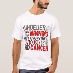 Vem som sade lungcancer t shirt