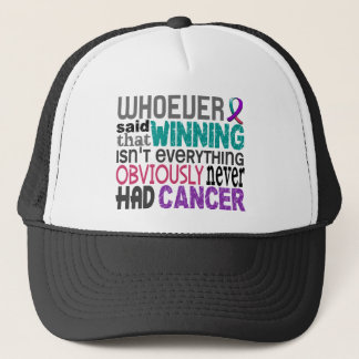 Vem som sade Thyroidcancer Truckerkeps