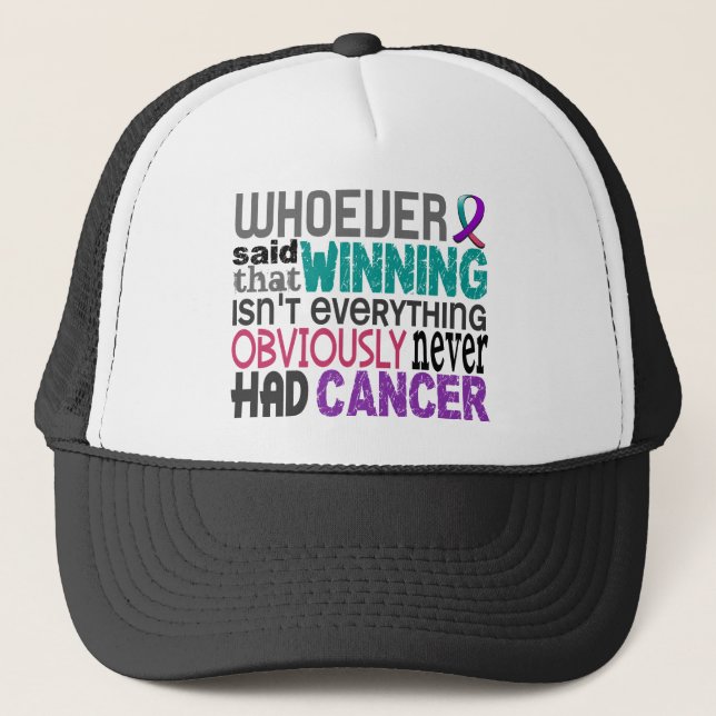 Vem som sade Thyroidcancer Truckerkeps (Framsida)
