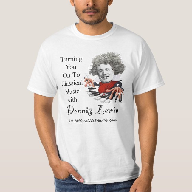 VEM SOM VISAR PÅ SIG TILL Klassisk musik T Shirt (Framsida)