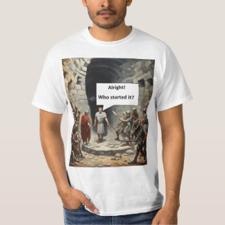 Vem startade det t shirt