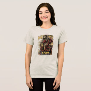 Vem stiger ADOM Drak-T-Shirt T Shirt